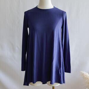 Eileen Fisher Blue Long sleeve shirt size S